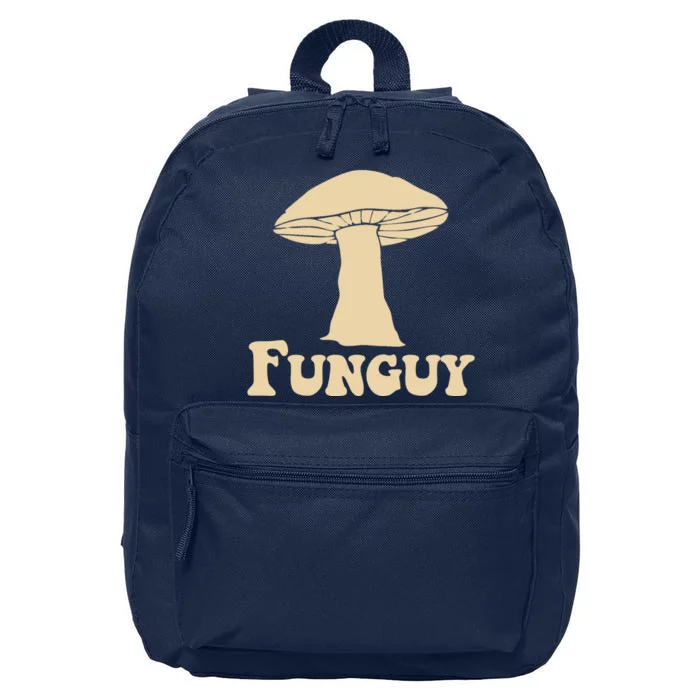 Funguy Funny Mushroom Fun Guy 16 in Basic Backpack