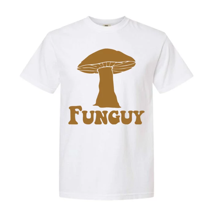 Funguy Funny Mushroom Fun Guy Garment-Dyed Heavyweight T-Shirt