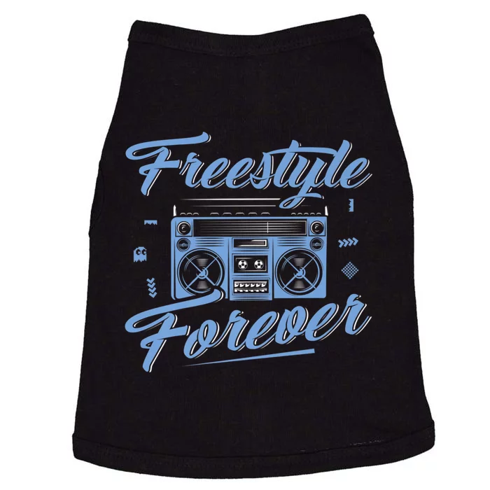 Freestyle Forever Music Boom Box Radio Love Music Doggie Tank