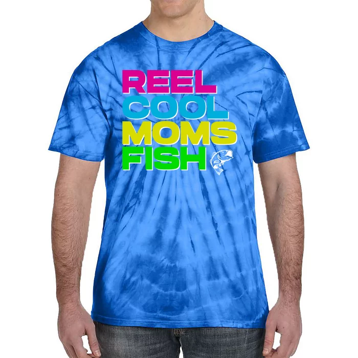 Funny Fishing Mom Gift Tie-Dye T-Shirt