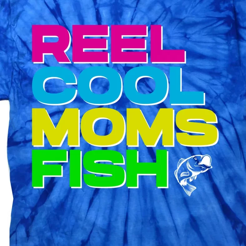 Funny Fishing Mom Gift Tie-Dye T-Shirt