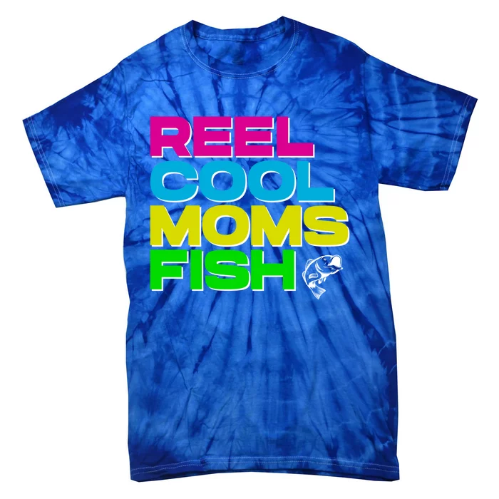 Funny Fishing Mom Gift Tie-Dye T-Shirt