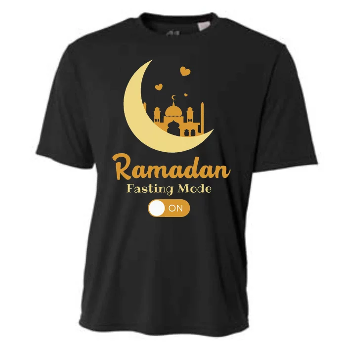 funny Fasting Mode Ramadan On Cool Islamic fasting Cooling Performance Crew T-Shirt