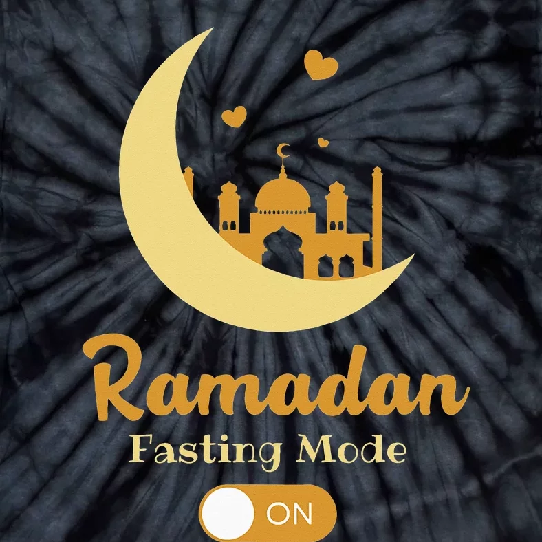 funny Fasting Mode Ramadan On Cool Islamic fasting Tie-Dye T-Shirt