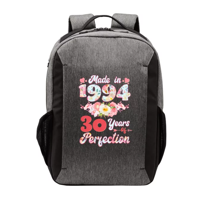 Flower Floral Made In 1994 30 Years Of Perfection Vector Backpack