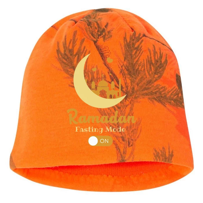 Funny Fasting Mode Ramadan On Cool Islamic Fasting Kati - Camo Knit Beanie