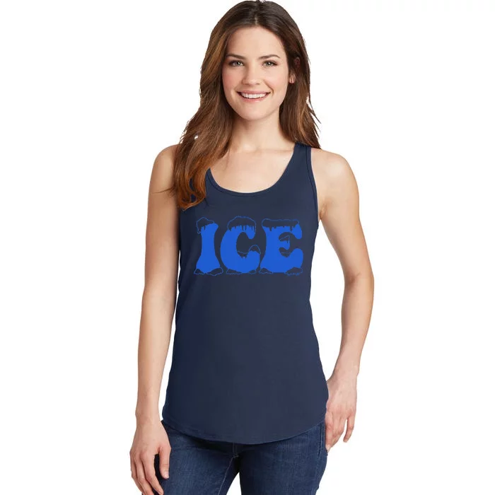 Funny Family Matching Halloween Costume Ice Ice And Baby Ladies Essential Tank