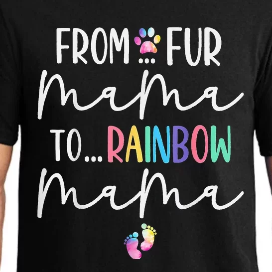 From Fur Mama To Rainbow Mama, Pregnancy Mom Mother's Day Pajama Set