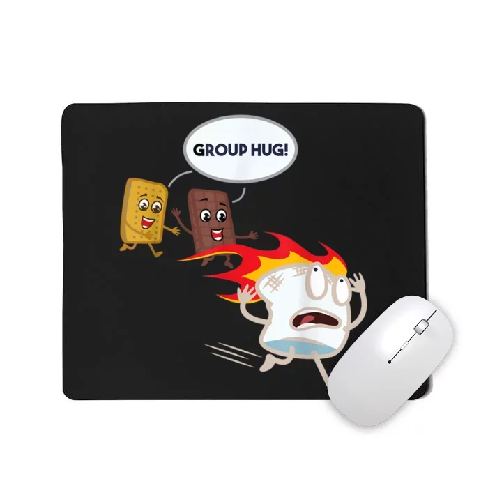 Funny For Men Smores Marshmallow Camping Roasting Mousepad