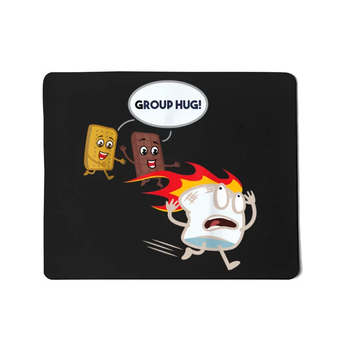 Funny For Men Smores Marshmallow Camping Roasting Mousepad