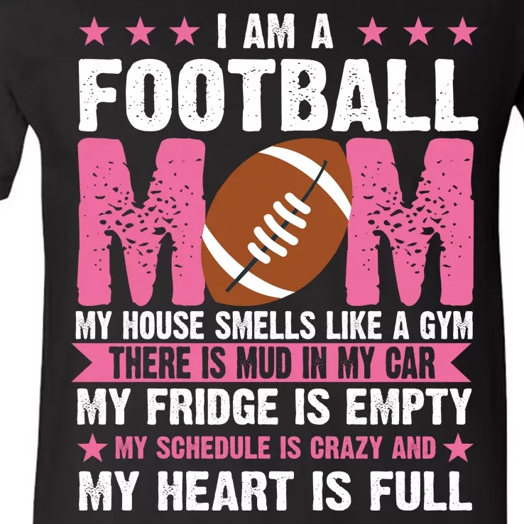 Football Mom Heart Cropped Football Jersey