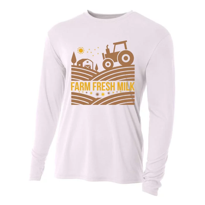 Farm Fresh Milk Cooling Performance Long Sleeve Crew