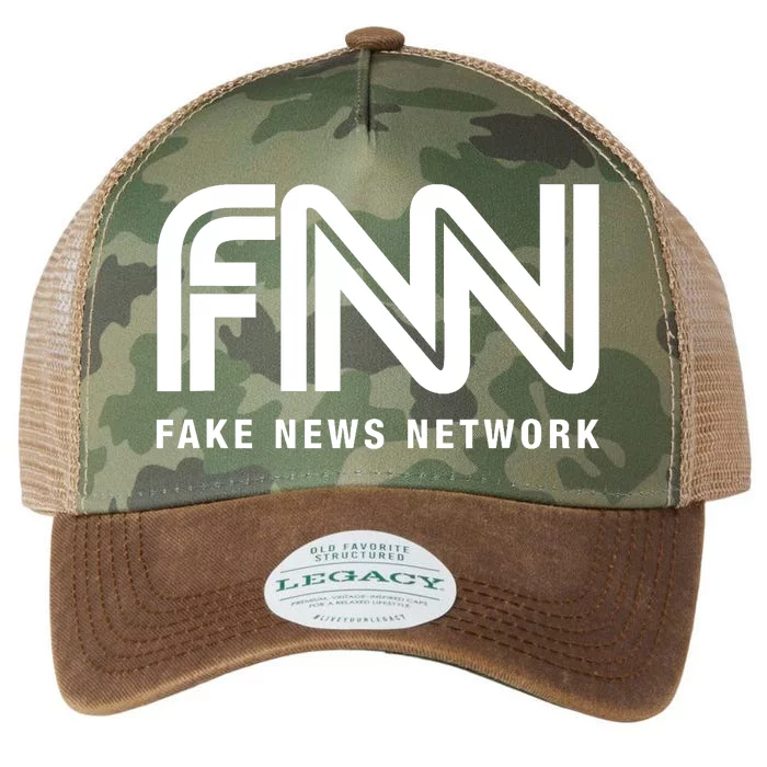 Fnn Fake News Network Legacy Tie Dye Trucker Hat