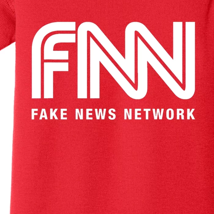 Fnn Fake News Network Baby Bodysuit