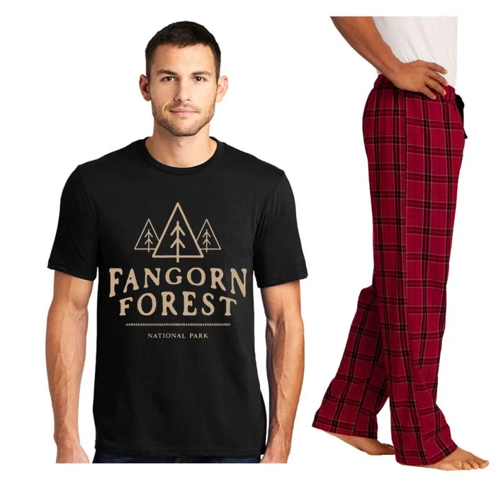 Fangorn Forest National Park Bookworms Saying Pajama Set