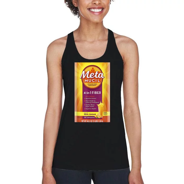 Funny Family Nurse Pharmacy Halloween Costume Metamucil Women's Racerback Tank