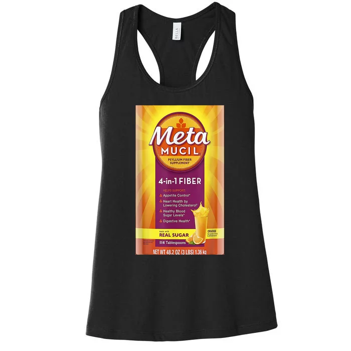 Funny Family Nurse Pharmacy Halloween Costume Metamucil Women's Racerback Tank