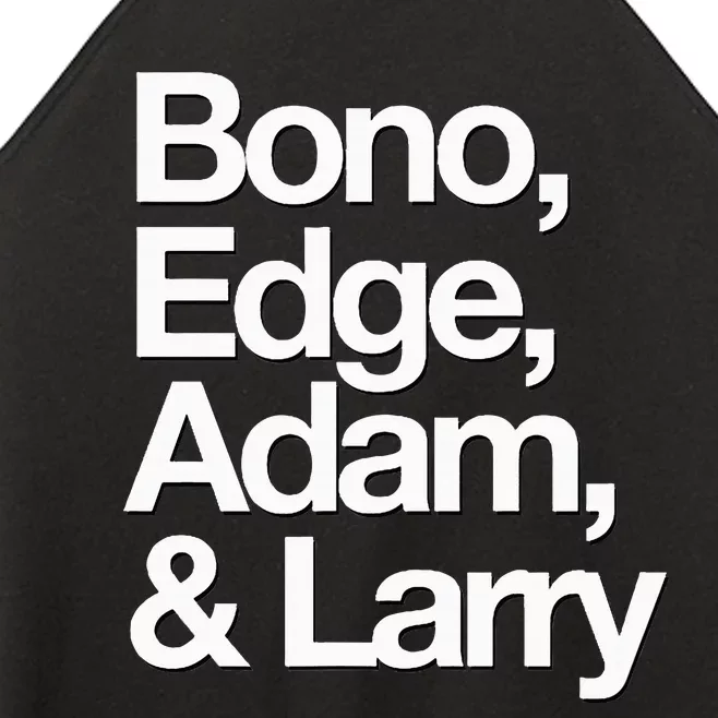 Famous First Names Bono Edge Adam & Larry Women’s Perfect Tri Rocker Tank