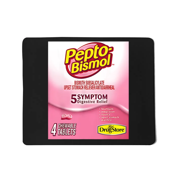 Funny Family Nurse Pharmacy Halloween Costume Pepto Bismol Mousepad