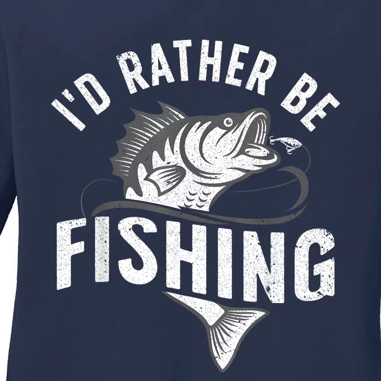 Funny Fishing Novelty Design For Men Women Fish Lovers Ladies Long Sleeve Shirt