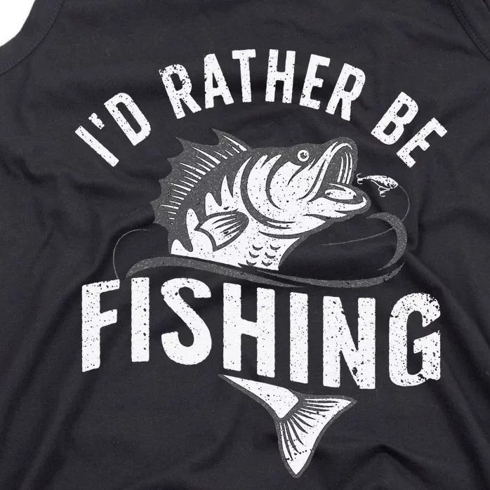 Funny Fishing Novelty Design For Fish Lovers Tank Top