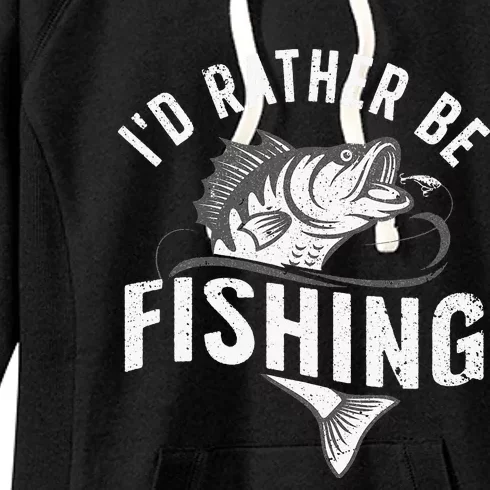 Funny Fishing Novelty Design For Men Women Fish Lovers Women's Fleece Hoodie