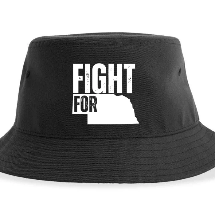 Fight For Nebraska Sustainable Bucket Hat