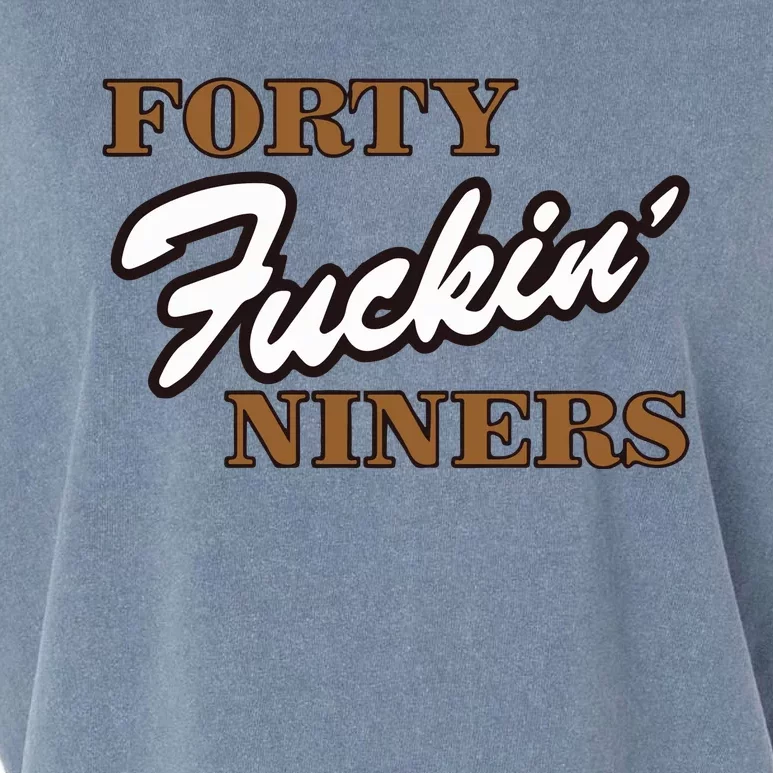 Forty Fuckin Niners Garment-Dyed Women's Muscle Tee