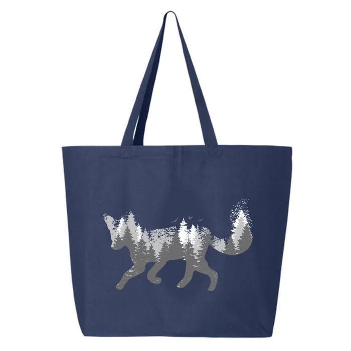 Fox Forest Nature Outdoor Hiking Camping Hunting Gift 25L Jumbo Tote