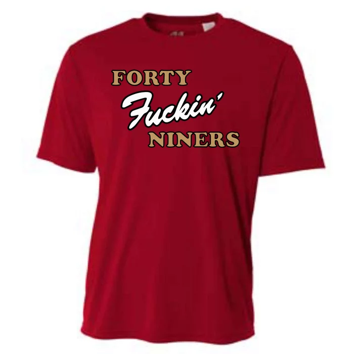 Forty Fuckin Niners Cooling Performance Crew T-Shirt