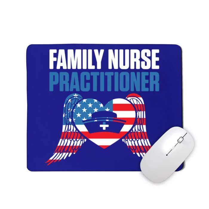 Fnp Family Nurse Practitioner Fun Skilled Funny Nursing Cool Gift Mousepad