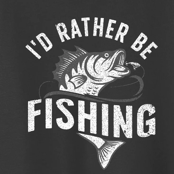 Funny Fishing Novelty Design Fish Lovers Toddler T-Shirt