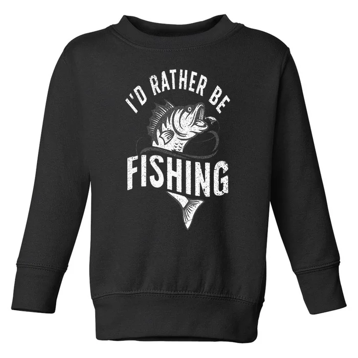 Funny Fishing Novelty Design For Men Women Fish Lovers Toddler Sweatshirt