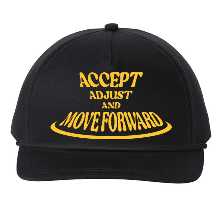 Forward Snapback Five-Panel Rope Hat