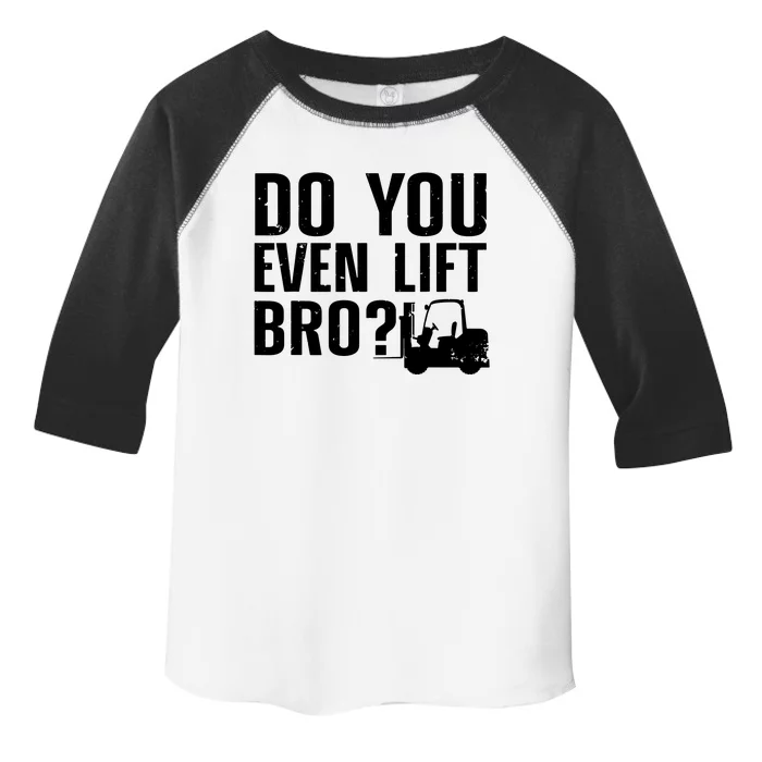 Funny Forklift Operator Design For Men Women Forklift Driver Toddler Fine Jersey T-Shirt