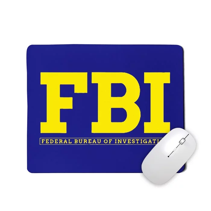 Fbi Federal Office For Investigation Officers Mousepad