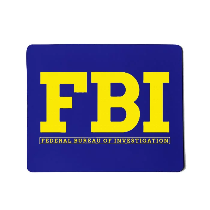 Fbi Federal Office For Investigation Officers Mousepad