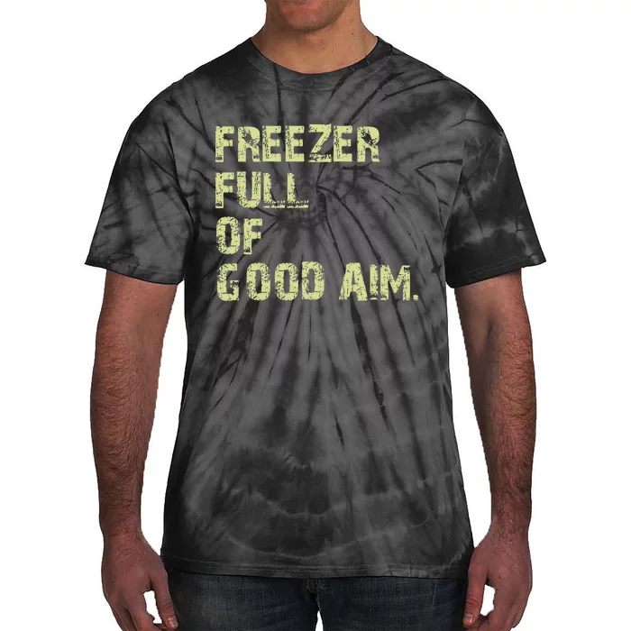 Freezer Full Of Goodaim Funny Vintage Tie-Dye T-Shirt