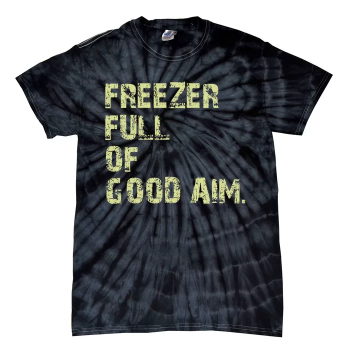 Freezer Full Of Goodaim Funny Vintage Tie-Dye T-Shirt