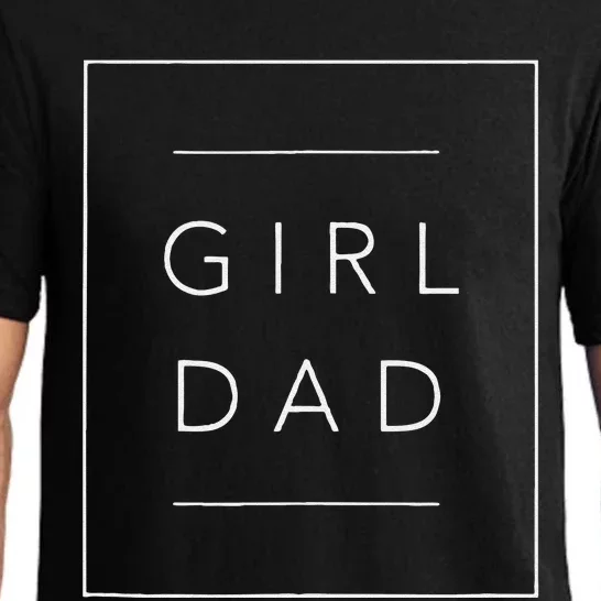 Funny Father Of Girlss Proud New Girlss Dad Daughter Fathers Day Pajama Set