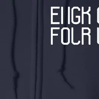 Funny Fuck Off Hidden Message Full Zip Hoodie