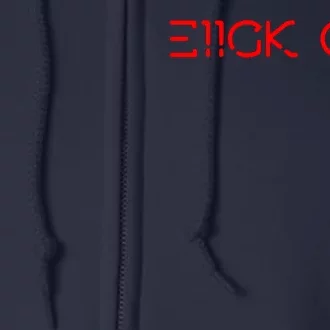 Funny Fuck Off Hidden Message Full Zip Hoodie