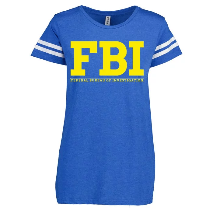 Fbi Federal Office For Investigation Officers Enza Ladies Jersey Football T-Shirt