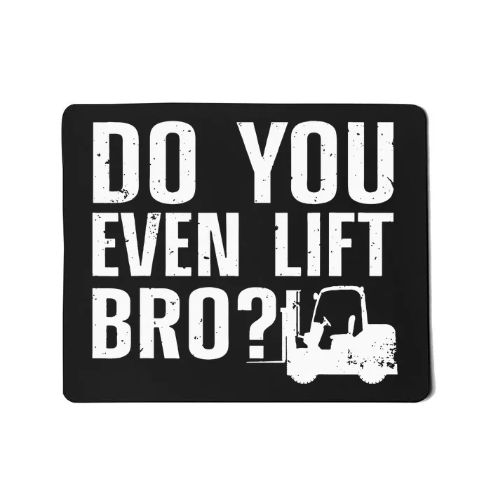 Funny Forklift Operator Design For Wo Forklift Driver Mousepad