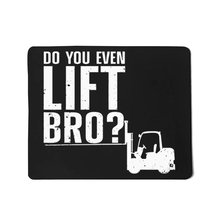 Funny Forklift Operator Design For Wo Forklift Driver Mousepad