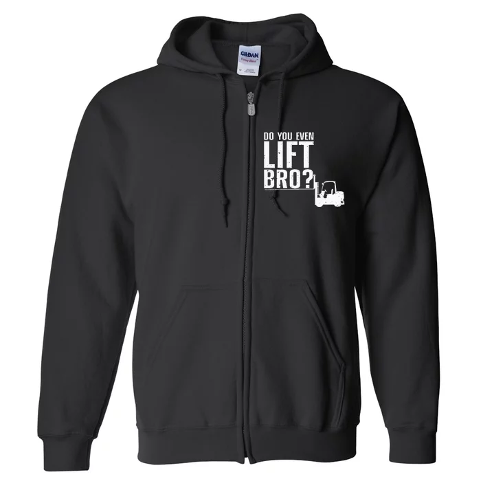 Funny Forklift Operator Design For Wo Forklift Driver Full Zip Hoodie