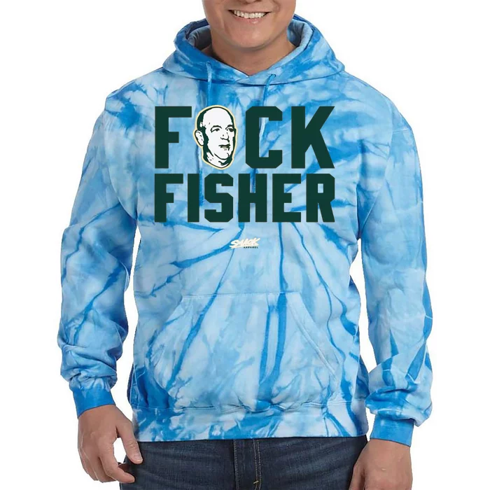 Fuck Fisher Oakland Baseball Fans Tie Dye Hoodie