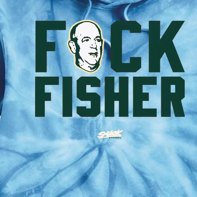 Fuck Fisher Oakland Baseball Fans Tie Dye Hoodie