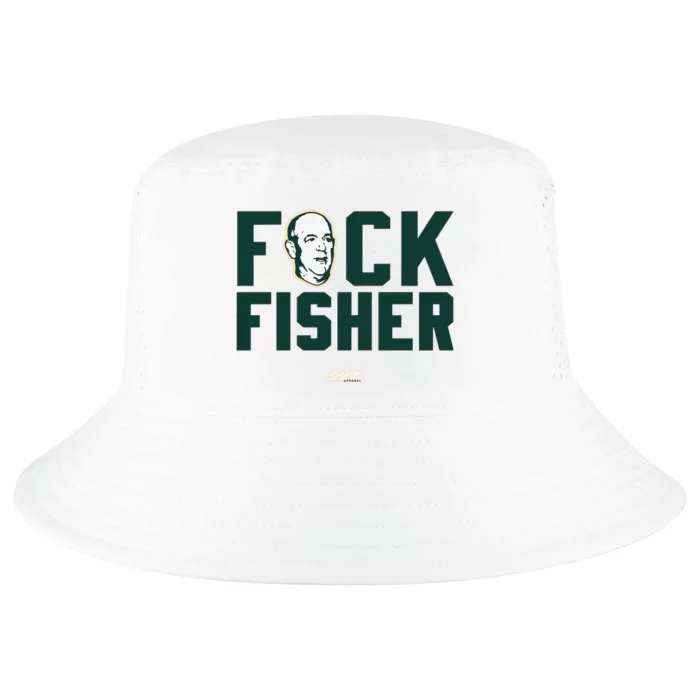 Fuck Fisher Oakland Baseball Fans Cool Comfort Performance Bucket Hat