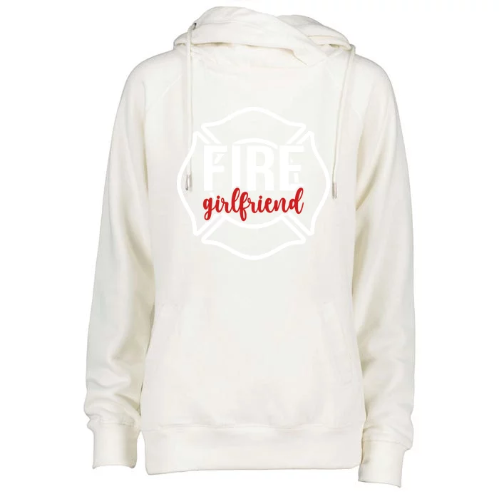 Fire Friend Of A Firefighter Friend Funny Gift Womens Funnel Neck Pullover Hood